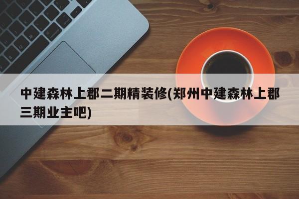 中建森林上郡二期精装修(郑州中建森林上郡三期业主吧)