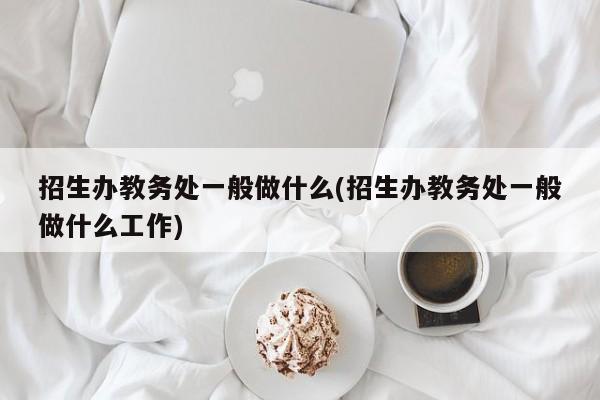 招生办教务处一般做什么(招生办教务处一般做什么工作)